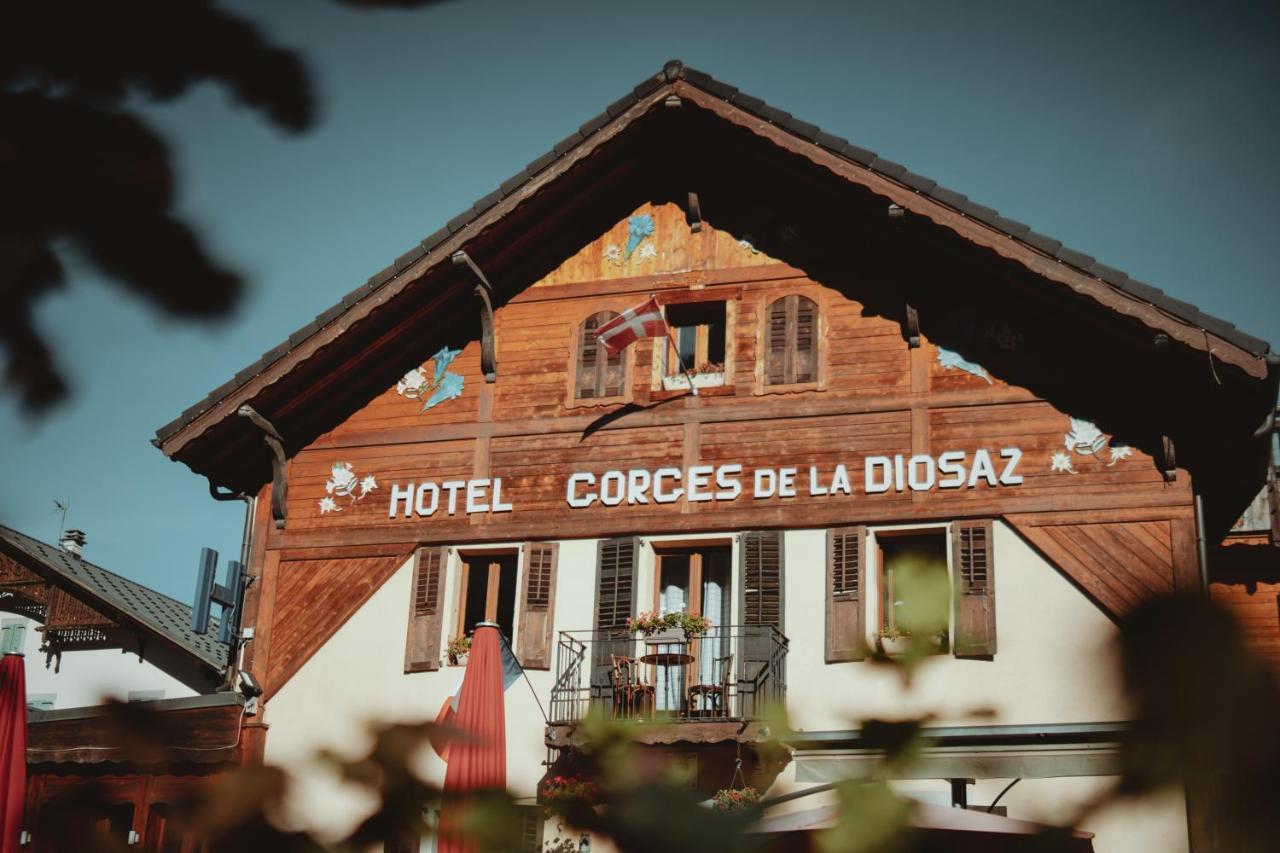 Auberge Des Gorges Servoz Exterior foto